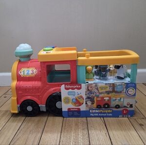 NEW Fisher-Price Little People Big ABC Animal Train